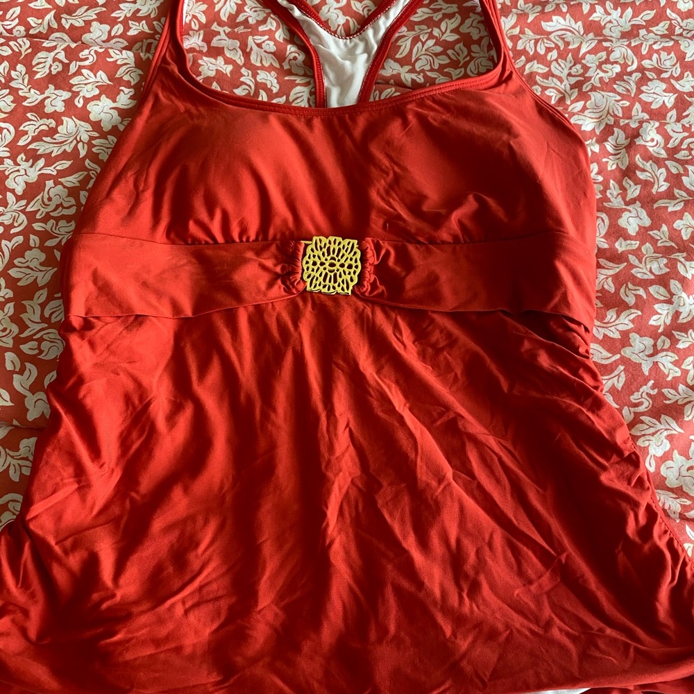 Tankini top... red